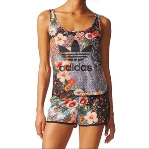 Adidas shorts set